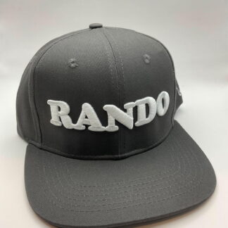 Gray Rando Baseball Hat - Snapback