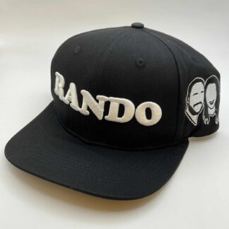 Black Rando Baseball Hat - Snapback
