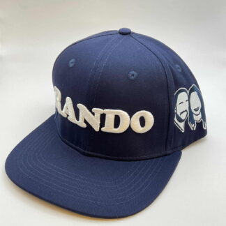 Navy Blue Rando Baseball Hat - Snapback