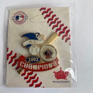 2002 Anaheim Angles Championship American League Pin (B)