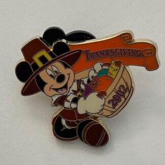 2002 Disney Store Trading Pin 12 Months of Magic Thanksgiving Mickey Mouse (D0)