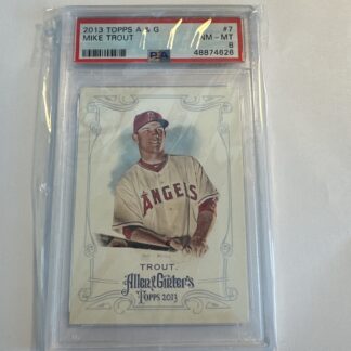 2013 Topps Mike Trout PSA 8 Allen & Ginter #7 A&G ANGELS