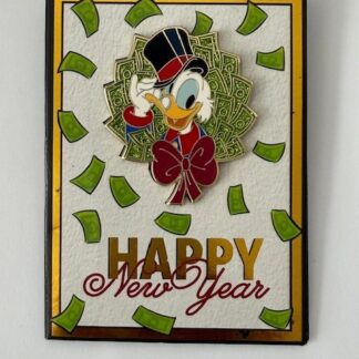 2019 Disney Parks Holiday Scrooge Happy New Year Scrooge Disney Pin B
