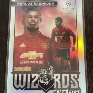 2020-21 Topps Merlin Chrome MARCUS RASHFORD Wizards of the Pitch Refractor