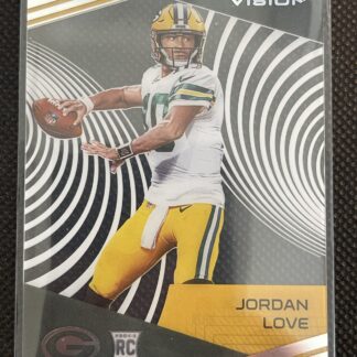 2020 Panini Chronicles Clear Vision JORDAN LOVE Acetate Rookie RC #CV-4 Packers