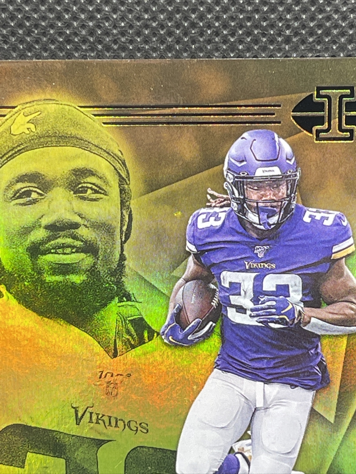 2020 Panini Illusions Dalvin Cook Gold Refractor Parallel /149 Vikings - Image 3