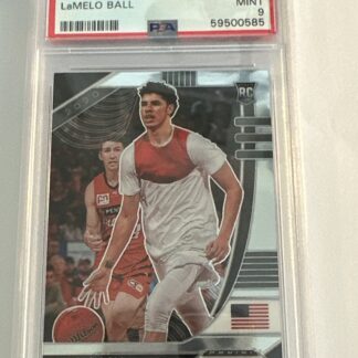2020 Panini Prizm DP LaMelo Ball #43 PSA 9 Mint RC Rookie
