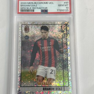 2020 Topps Merlin Chrome Brahim Diaz Speckle Refractor /150 PSA 10 RC
