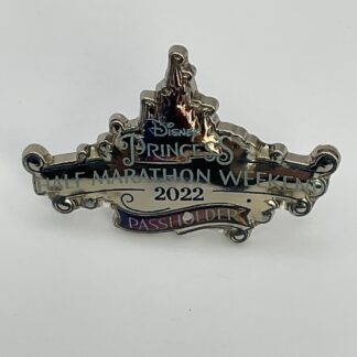 2022 Disney RunDisney Princess Half Marathon Weekend Castle Passholder LR Pin A7