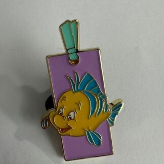 2023 Disney Mystery Pin Loungefly The Little Mermaid Flounder Bookmark (E0)