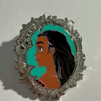 2024 Disney Parks Princess Portrait Silver Frame Moana OE Pin (B3)
