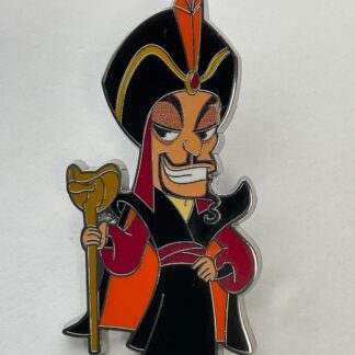 2024 Disney Villain Evil Chibi Jafar Snake Staff from Aladdin Booster Pin G4