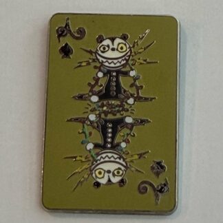 Ace of Spades - Scary Teddy Playing Cards Mystery Collection 2005 Disney Pin H9