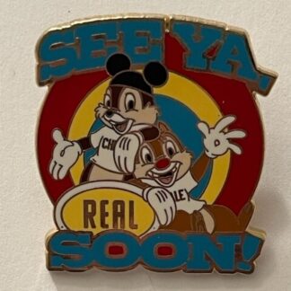 Adventures By Disney ABD Backstage Magic Pin See Ya Soon Chip & Dale (B6)