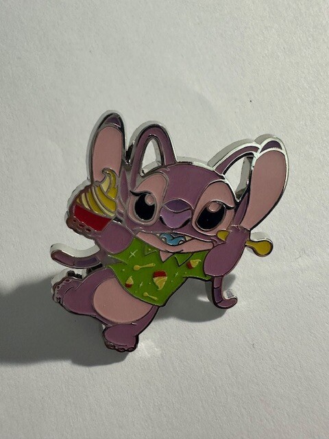 Angel Dole Whip Stitch Attacks Snacks LILO And Stitch Mystery Disney Pin E0