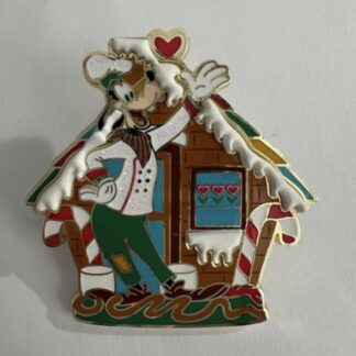 Baker Goofy On Float Gingerbread House Christmas Holiday Parade Disney Pin (E9)