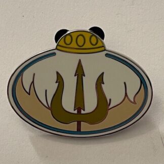 Cast What's My Name Badges Mystery Little Mermaid King Triton Disney Pin (D1)