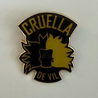 Cruella De Vil Villains Black Gold Series 101 Dalmatians 2025 Disney Pin G2