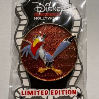 D23 Expo 2022 DSSH DSF Cursive Cuties Series Zazu Lion King LE 400 Disney Pin B