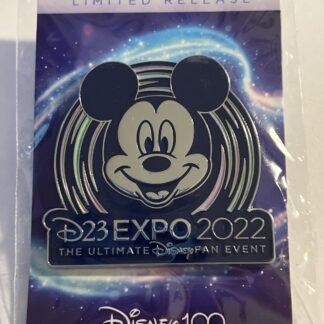 D23 Expo 2022 Mickey Mouse Disney 100 Years of Wonder Pin (B)