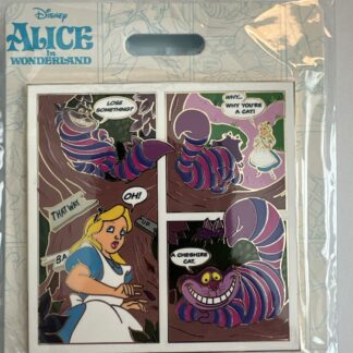 D23 WDI MOG Alice in Wonderland 75th Cheshire Cat Comic LE 400 Disney Pin