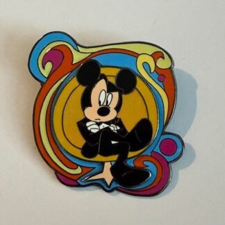 DCA - Mickey - Sitting Chair - Mickey's Top Secret Mission 2001 Disney Pin E4