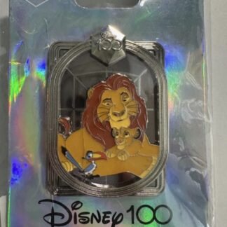 DEC Simba Mufasa Zazu Celebrating With Characters Disney 100 LE400 Disney Pin B