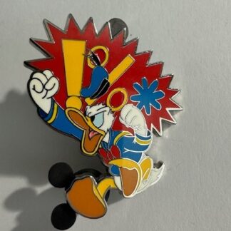 DIS - Angry Donald Disneyland Closure Jumping Shouting 2020 Disney Pin F2