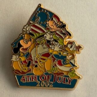 DIS - July - 12 Months of Magic Series 2002 - Bicentennial Disney Pin C9