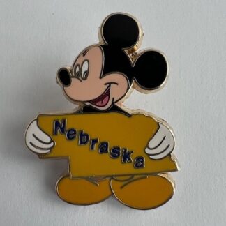 DIS - Mickey - Nebraska - 12 Months of Magic State Series 2002 Disney Pin F7