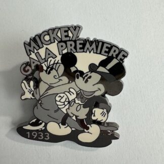 DIS Minnie and Mickey Gala Premiere 1933 100 Years of Dreams 2001 Disney Pin E8
