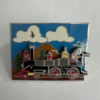 DISNEY DLR CALIFORNIA HISTORY SERIES #3 RAILROADS MICKEY SLIDER PIN LE 2000 (E9)