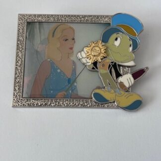 DISNEY FEATURED ARTIST PROUD OFFICIAL CONSCIENCE JIMINY CRICKET JUMBO PIN (E7)