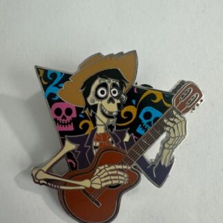 DISNEY WDW 2022 HECTOR FROM COCO PLAYING THE GUITAR PIN (E0)