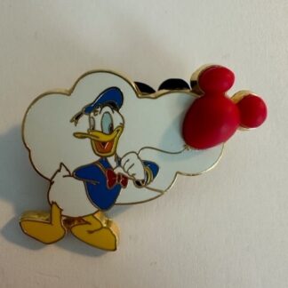 DISNEY WDW DONALD DUCK MICKEY SHAPED BALLOON PIN (C8)