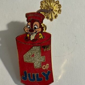 DL - Chip and Dale - 4th of July 2001 Firework Dale Only Disney Pin D8