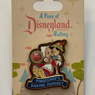 DL Piece Of Disney History Pinocchio Daring Journey LE Disney Pin (B)
