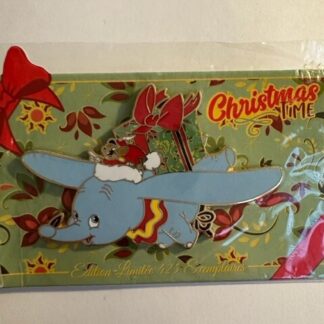DLP 2019 Christmas Time Event Dumbo And Timothy LE 425 Disney Pin (B)