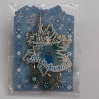 DLP - Let It Snow - Frozen pin event - Elsa LE Disney Pin B