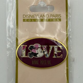 DLP - Minnie Parisienne - LOVE 2018 Paris Disney Pin B