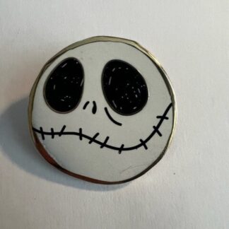 DLP Paris Jack Skellington Head Nightmare Before Christmas Disney Pin  (A7)