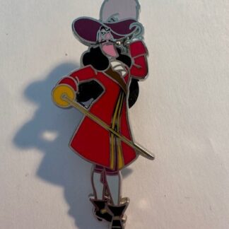DLP Peter Pan Booster Captain Hook Disney Pin C4