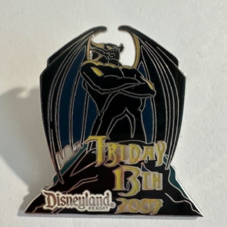 DLR - Friday the 13th 2007 - Chernabog 2007 Disney Pin F2