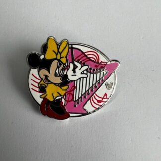 DLR Hidden Mickey 2019 Musicians Minnie Harp Disney Pin (C2)