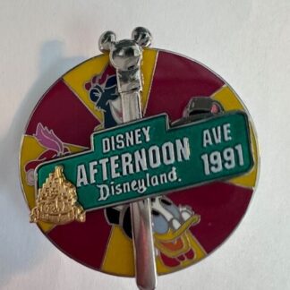 DLR Magical Milestones 1991 Disney Afternoon Avenue Opens (Spinner) Pin (D5)