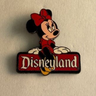 DLR - Minnie Sitting on Disneyland Logo Disney Pin C9