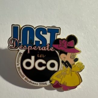 DLR - Minnie's Moonlit Madness 2005 - Lost & Desperate in DCA Disney Pin F6