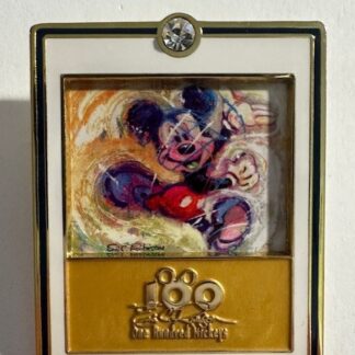 DLR - One Hundred Mickeys Pin Series MM 075 Splatter Mouse 2002 Disney Pin E7