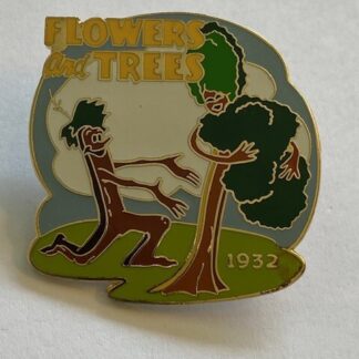 DLR The Disney Shorts Reveal Conceal Collection Flowers Trees Disney Pin (B0)