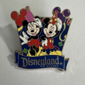 DLR Travel Company Celebrate Mickey Minnie Balloons Disney Pin  (A9)